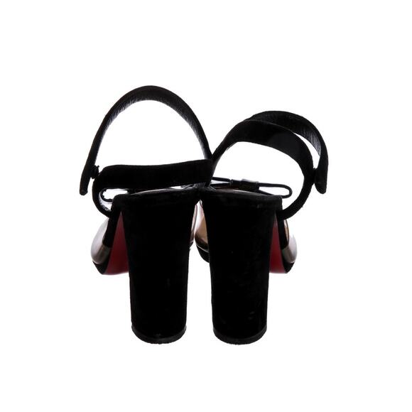 ❤️Christian Louboutin Suede Bow Slingback Heels❤️ - Picture 4 of 5